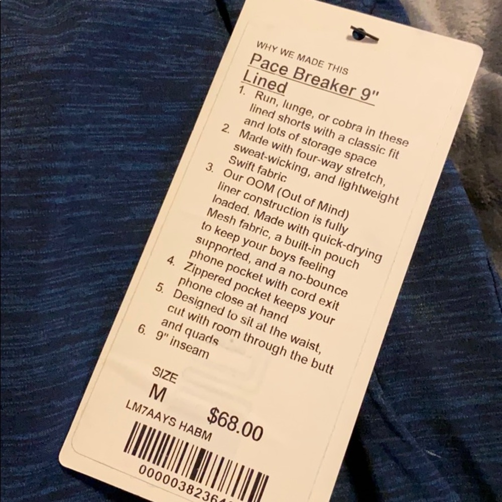 Lululemon Mens shorts